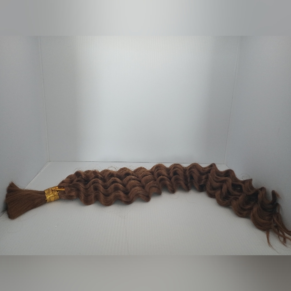 SYNETHEIC Deep Wave Boho Braiding Extensions. #30. 160g 24 in